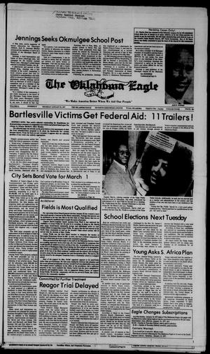 The Oklahoma Eagle (Tulsa, Okla.), Vol. 51, No. 27, Ed. 1 Thursday, January 20, 1977