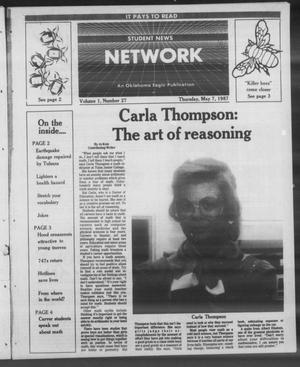 Student News Network (Tulsa, Okla.), Vol. 1, No. 27, Ed. 1 Thursday, May 7, 1987