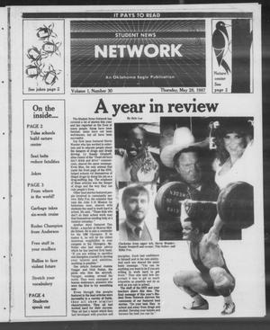 Student News Network (Tulsa, Okla.), Vol. 1, No. 30, Ed. 1 Thursday, May 28, 1987