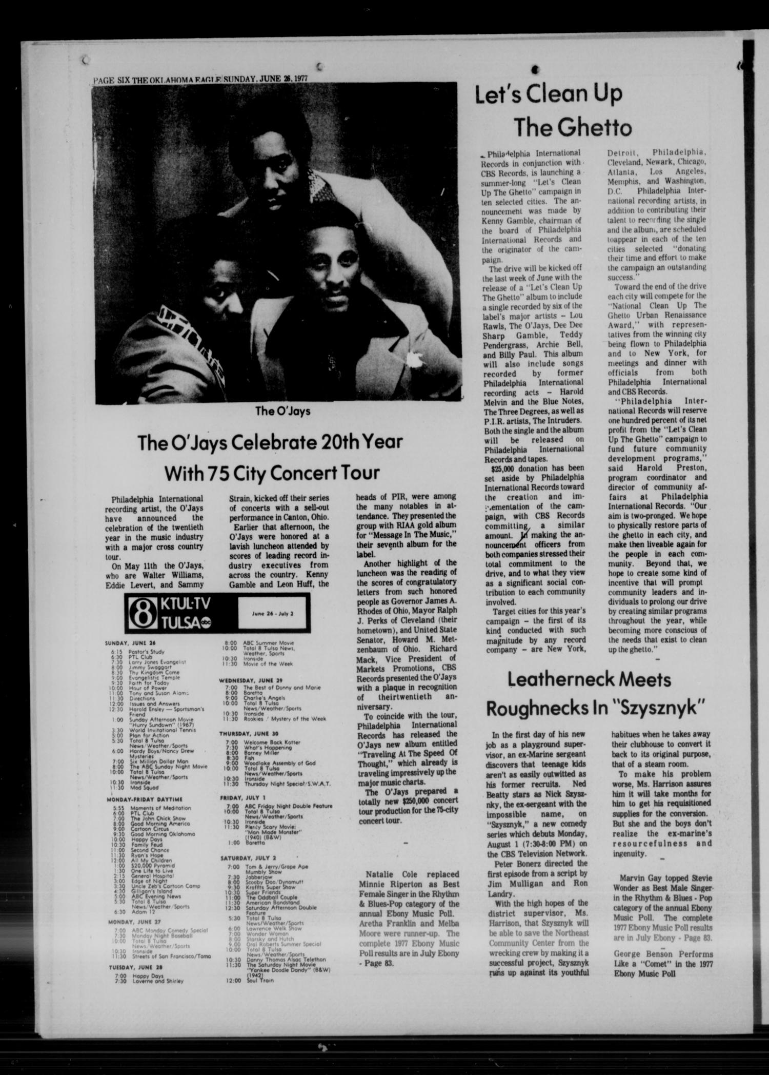 The Sunday Oklahoma Eagle (Tulsa, Okla.), Vol. 2, No. 3, Ed. 1 Sunday, June 26, 1977
                                                
                                                    [Sequence #]: 10 of 12
                                                