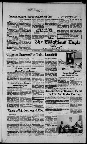 The Oklahoma Eagle (Tulsa, Okla.), Vol. 51, No. 54, Ed. 1 Thursday, July 21, 1977