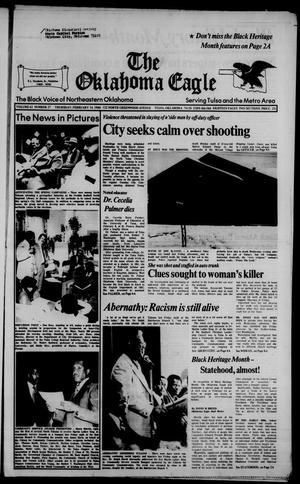 The Oklahoma Eagle (Tulsa, Okla.), Vol. 62, No. 27, Ed. 1 Thursday, February 14, 1980