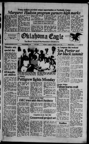 The Oklahoma Eagle (Tulsa, Okla.), Vol. 63, No. 28, Ed. 1 Thursday, June 18, 1981