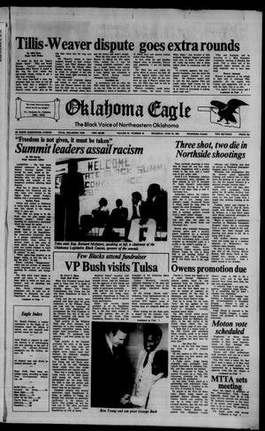 The Oklahoma Eagle (Tulsa, Okla.), Vol. 63, No. 29, Ed. 1 Thursday, June 25, 1981