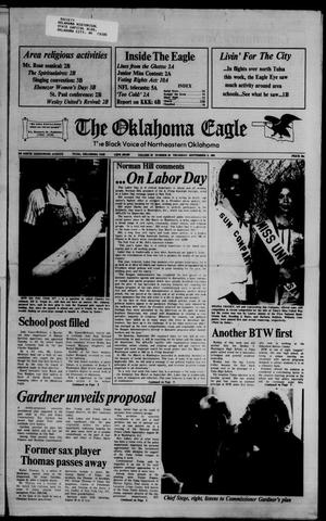 Primary view of object titled 'The Oklahoma Eagle (Tulsa, Okla.), Vol. 63, No. 39, Ed. 1 Thursday, September 3, 1981'.