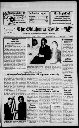 The Oklahoma Eagle (Tulsa, Okla.), Vol. 64, No. 15, Ed. 1 Thursday, March 18, 1982
