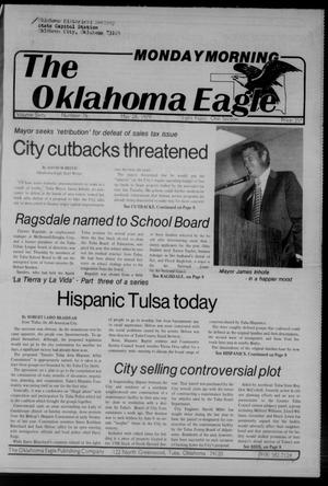 The Oklahoma Eagle (Tulsa, Okla.), Vol. 60, No. 76, Ed. 1 Monday, May 28, 1979