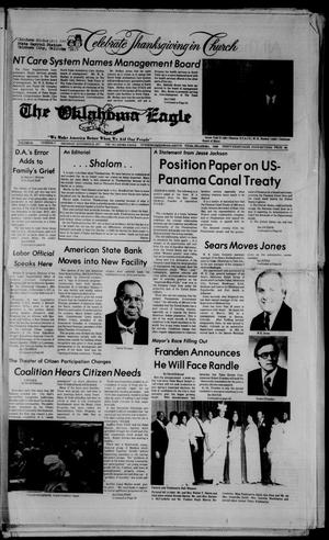 The Oklahoma Eagle (Tulsa, Okla.), Vol. 52, No. 17, Ed. 1 Thursday, November 24, 1977