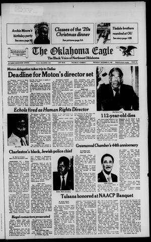 Primary view of object titled 'The Oklahoma Eagle (Tulsa, Okla.), Vol. 65, No. 2, Ed. 1 Thursday, December 16, 1982'.