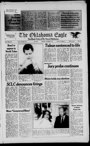 Primary view of object titled 'The Oklahoma Eagle (Tulsa, Okla.), Vol. 65, No. 47, Ed. 1 Thursday, November 3, 1983'.