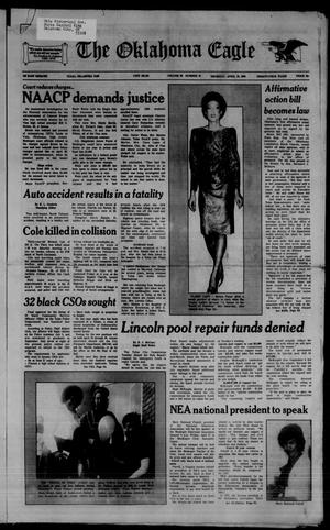 The Oklahoma Eagle (Tulsa, Okla.), Vol. 66, No. 19, Ed. 1 Thursday, April 19, 1984