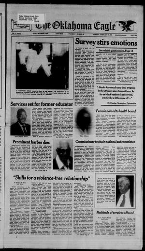 The Oklahoma Eagle (Tulsa, Okla.), Vol. 67, No. 10, Ed. 1 Thursday, February 14, 1985