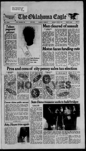 The Oklahoma Eagle (Tulsa, Okla.), Vol. 67, No. 16, Ed. 1 Thursday, March 28, 1985