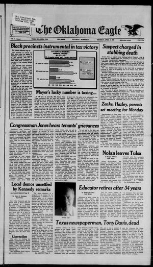 The Oklahoma Eagle (Tulsa, Okla.), Vol. 67, No. 18, Ed. 1 Thursday, April 11, 1985