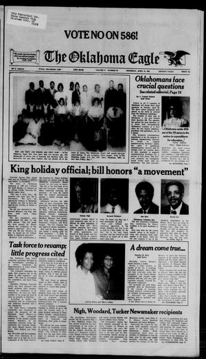 The Oklahoma Eagle (Tulsa, Okla.), Vol. 67, No. 20, Ed. 1 Thursday, April 25, 1985