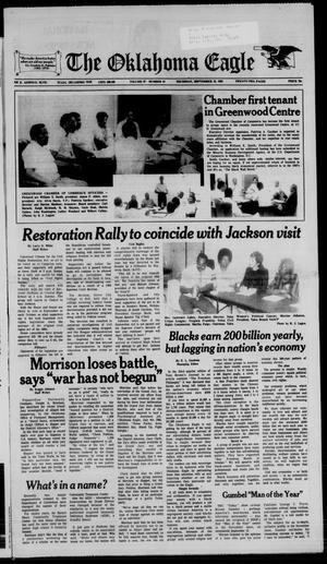The Oklahoma Eagle (Tulsa, Okla.), Vol. 67, No. 41, Ed. 1 Thursday, September 19, 1985