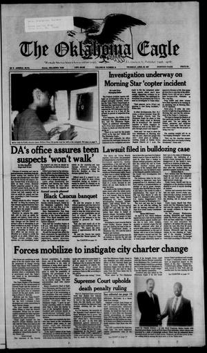 The Oklahoma Eagle (Tulsa, Okla.), Vol. 66, No. 18, Ed. 1 Thursday, April 30, 1987