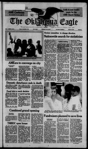 The Oklahoma Eagle (Tulsa, Okla.), Vol. 66, No. 31, Ed. 1 Thursday, July 30, 1987