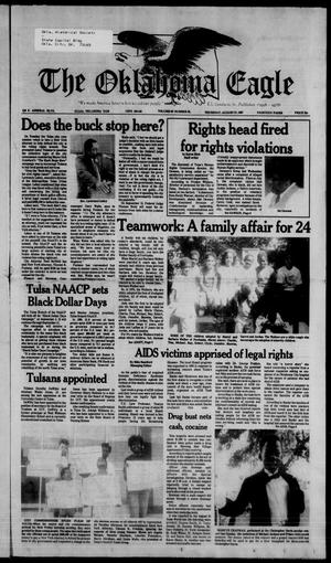 The Oklahoma Eagle (Tulsa, Okla.), Vol. 66, No. 35, Ed. 1 Thursday, August 27, 1987