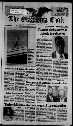 The Oklahoma Eagle (Tulsa, Okla.), Vol. 66, No. 36, Ed. 1 Thursday, September 3, 1987
