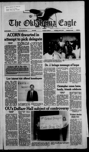 The Oklahoma Eagle (Tulsa, Okla.), Vol. 67, No. 18, Ed. 1 Thursday, April 28, 1988