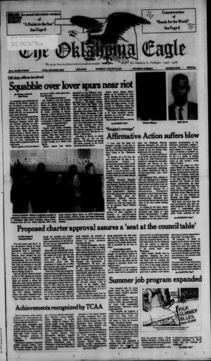 The Oklahoma Eagle (Tulsa, Okla.), Vol. 68, No. 3, Ed. 1 Thursday, January 26, 1989