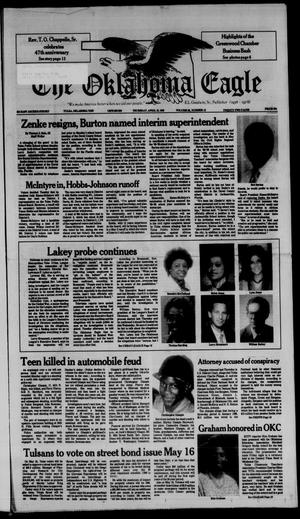 The Oklahoma Eagle (Tulsa, Okla.), Vol. 68, No. 13, Ed. 1 Thursday, April 13, 1989