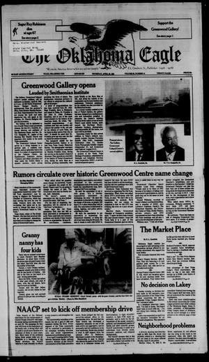 The Oklahoma Eagle (Tulsa, Okla.), Vol. 68, No. 14, Ed. 1 Thursday, April 20, 1989