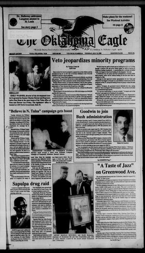 The Oklahoma Eagle (Tulsa, Okla.), Vol. 68, No. 26, Ed. 1 Thursday, July 13, 1989