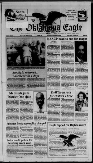 The Oklahoma Eagle (Tulsa, Okla.), Vol. 68, No. 48, Ed. 1 Thursday, December 14, 1989