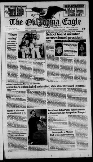 Primary view of object titled 'The Oklahoma Eagle (Tulsa, Okla.), Vol. 71, No. 14, Ed. 1 Thursday, April 23, 1992'.