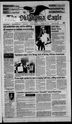 Primary view of object titled 'The Oklahoma Eagle (Tulsa, Okla.), Vol. 71, No. 18, Ed. 1 Thursday, May 21, 1992'.