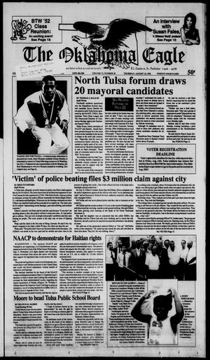 The Oklahoma Eagle (Tulsa, Okla.), Vol. 71, No. 30, Ed. 1 Thursday, August 13, 1992