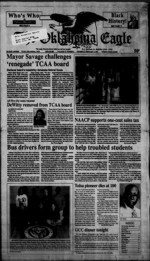 The Oklahoma Eagle (Tulsa, Okla.), Vol. 72, No. 3, Ed. 1 Thursday, February 4, 1993