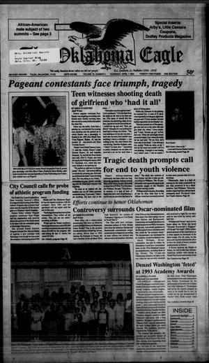 The Oklahoma Eagle (Tulsa, Okla.), Vol. 72, No. 11, Ed. 1 Thursday, April 1, 1993