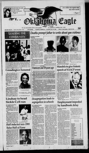 The Oklahoma Eagle (Tulsa, Okla.), Vol. 72, No. 24, Ed. 1 Thursday, July 8, 1993