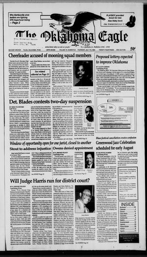 The Oklahoma Eagle (Tulsa, Okla.), Vol. 72, No. 25, Ed. 1 Thursday, July 15, 1993