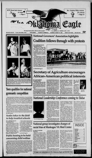 The Oklahoma Eagle (Tulsa, Okla.), Vol. 72, No. 30, Ed. 1 Thursday, August 19, 1993
