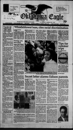 Primary view of The Oklahoma Eagle (Tulsa, Okla.), Vol. 73, No. 19, Ed. 1 Thursday, June 2, 1994