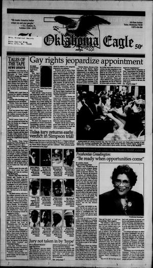 The Oklahoma Eagle (Tulsa, Okla.), Vol. 73, No. 25, Ed. 1 Thursday, July 14, 1994