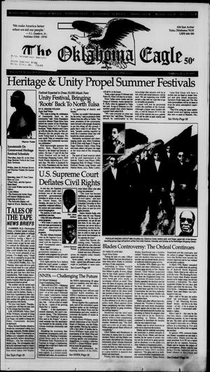 Primary view of object titled 'The Oklahoma Eagle (Tulsa, Okla.), Vol. 74, No. 20, Ed. 1 Thursday, June 15, 1995'.