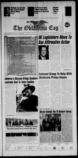 The Oklahoma Eagle (Tulsa, Okla.), Vol. 91, No. 11, Ed. 1 Friday, March 18, 2011