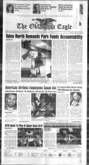 Primary view of The Oklahoma Eagle (Tulsa, Okla.), Vol. 92, No. 5, Ed. 1 Thursday, February 2, 2012