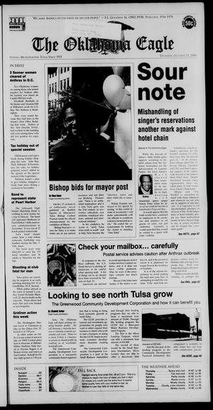 The Oklahoma Eagle (Tulsa, Okla.), Vol. 80, No. 44, Ed. 1 Thursday, October 25, 2001