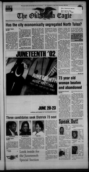 The Oklahoma Eagle (Tulsa, Okla.), Vol. 81, No. 25, Ed. 1 Thursday, June 20, 2002