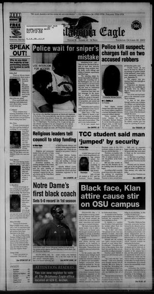 The Oklahoma Eagle (Tulsa, Okla.), Vol. 81, No. 41, Ed. 1 Thursday, October 10, 2002