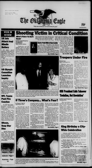 Primary view of object titled 'The Oklahoma Eagle (Tulsa, Okla.), Vol. 77, No. 52, Ed. 1 Thursday, December 31, 1998'.
