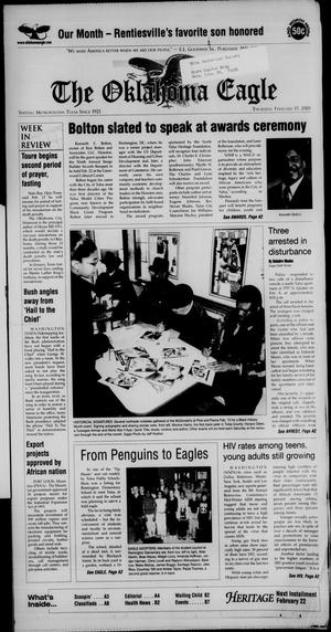 Primary view of object titled 'The Oklahoma Eagle (Tulsa, Okla.), Vol. 80, No. 8, Ed. 1 Thursday, February 15, 2001'.