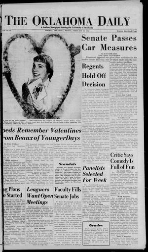 The Oklahoma Daily (Norman, Okla.), Vol. 40, No. 92, Ed. 1 Friday, February 12, 1954