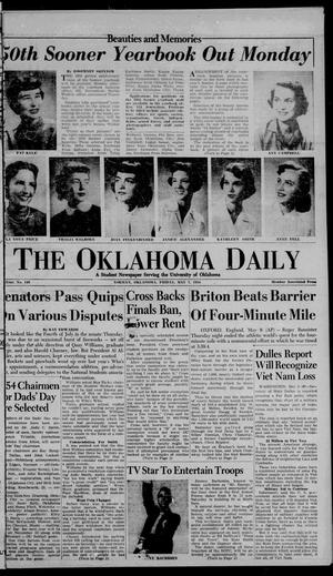 The Oklahoma Daily (Norman, Okla.), Vol. 40, No. 148, Ed. 1 Friday, May 7, 1954